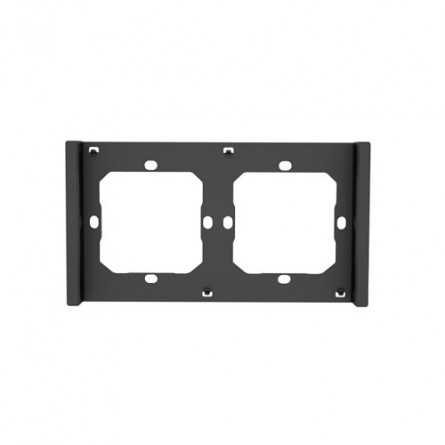 SONOFF M5-F2 2 jungiklių sieninis rėmelis SONOFF M5-80 išmaniesiems jungikliams juodas