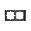 SONOFF M5-F2 2 jungiklių sieninis rėmelis SONOFF M5-80 išmaniesiems jungikliams juodas