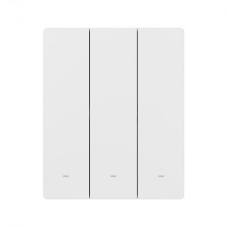 SONOFF M5 išmanusis Wi-Fi sieninis jungiklis M5-3C-80W su 3 mechaniniais mygtukais ir Matter