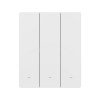 SONOFF M5 išmanusis Wi-Fi sieninis jungiklis M5-3C-80W su 3 mechaniniais mygtukais ir Matter