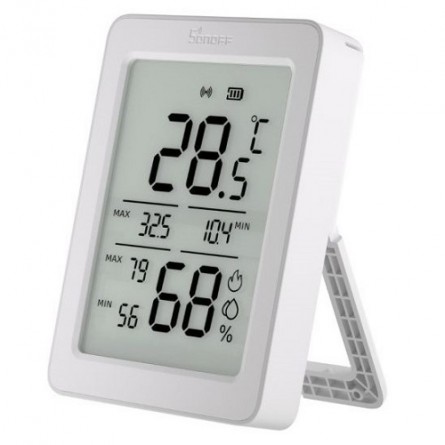 SONOFF SNZB-02DR2 Zigbee Išmanusis Temperatūros ir Drėgmės Jutiklis su LCD
