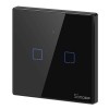 SONOFF TX T3EU2C Išmanusis Wi-Fi ir RF 2 Kanalų Sieninis Jungiklis