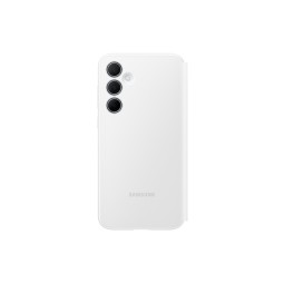 Samsung Galaxy A35 Smart View dėklas piniginė baltas