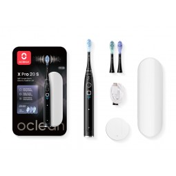 Oclean X Pro 20 S Black Išmanusis Sonic Elektrinis Dantų Šepetėlis