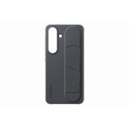 Samsung Galaxy S25 Standing Grip dėklas juodas