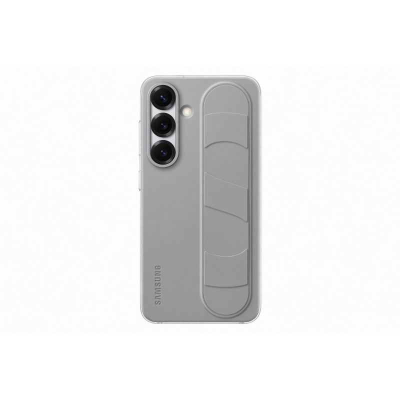 Samsung Galaxy S25 Standing Grip dėklas pilkas