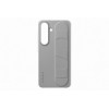 Samsung Galaxy S25 Standing Grip dėklas pilkas