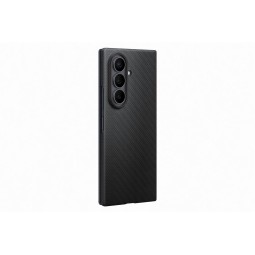 Samsung Galaxy Fold 8 Ultra KF976SBE Carbon Magnet dėklas juodas
