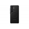 Samsung Galaxy S26 Carbon Magnet Dėklas – Stilinga Apsauga Juodas