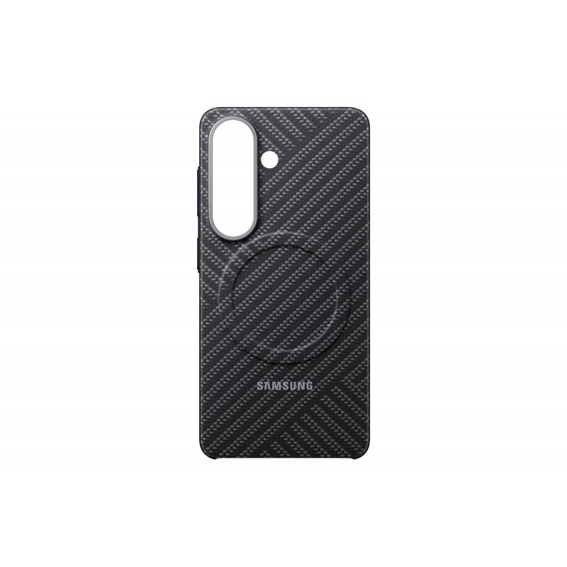 Samsung Galaxy S26 anglies pluošto magnetinis dėklas pilkas