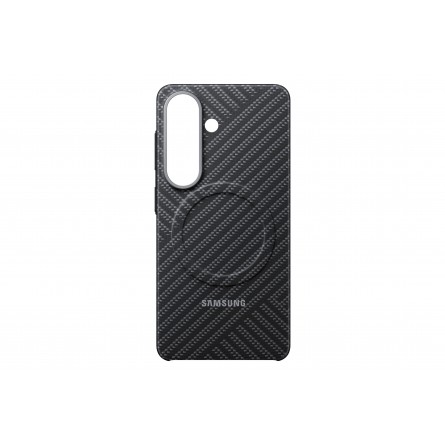 Samsung Galaxy S26 anglies pluošto magnetinis dėklas pilkas