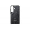 Samsung Galaxy S26 anglies pluošto magnetinis dėklas pilkas