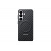 Samsung Galaxy S26 anglies pluošto magnetinis dėklas pilkas