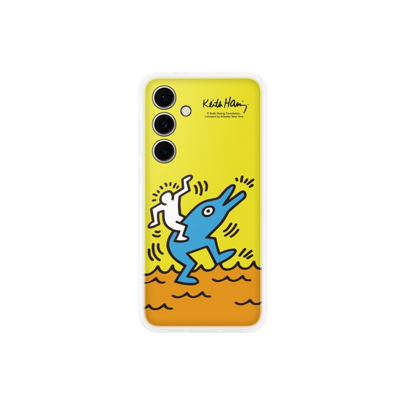 Samsung Flipsuit dėklas Galaxy S24 FE baltas