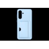 Samsung Galaxy A36 dėklas su kortelių lizdu mėlynas