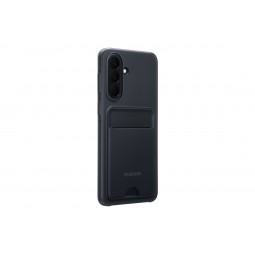 Samsung Galaxy A57 juodas dėklas su kortelių lizdu