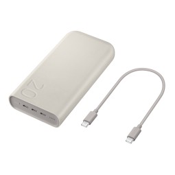 Samsung 20Ah belaidis išorinis akumuliatorius (Power Bank) 45W baltas