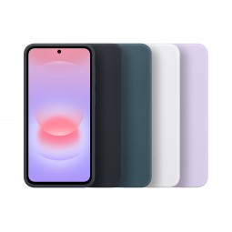 Samsung Galaxy A37 Silikoninis Dėklas EF-PA376CJEGWW Šviesiai Pilkas