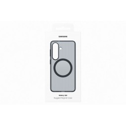 Samsung Galaxy S26 RS942CB tvirtas juodas dėklas su magnetu