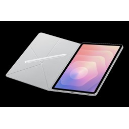 Samsung Galaxy Tab S11 BX730PW Knygutės Dėklas Baltas