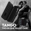 PanzerGlass CARE Tango 2-in-1 Dėklas-Piniginė su Qi Samsung Galaxy S25 Plus Juodas