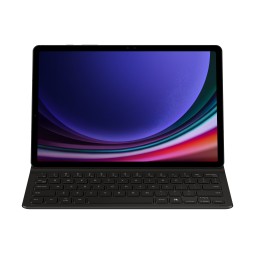 Samsung Book Cover Keyboard Slim dėklas su klaviatūra Galaxy Tab S9/S9 FE/S10 FE/S10 Lite baltas