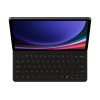 Samsung Book Cover Keyboard Slim dėklas su klaviatūra Galaxy Tab S9/S9 FE/S10 FE/S10 Lite baltas