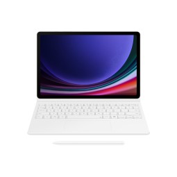 Samsung DX725UW Book Cover Keyboard baltas dėklas-klaviatūra Galaxy Tab S9/S9 FE/S10 FE/S10 Lite