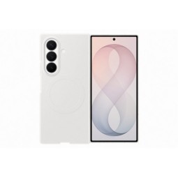 Samsung Galaxy Fold 8 Ultra silikoninis magnetinis dėklas baltas