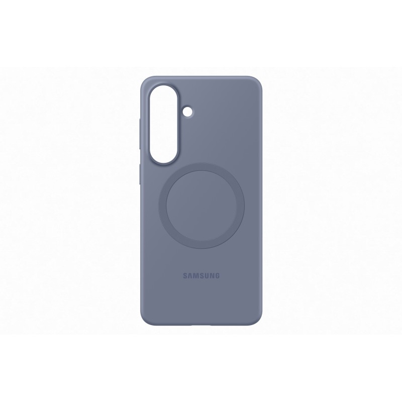 Samsung Galaxy S26 Plus ES947CV Silikoninis Dėklas su Magnetais Mėlynai Violetinis