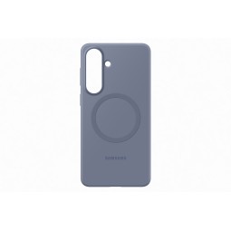 Samsung Galaxy S26 Plus ES947CV Silikoninis Dėklas su Magnetais Mėlynai Violetinis