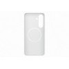 Samsung Galaxy S26 Plus Silikoninis Dėklas su Magnetais Baltas