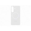 Samsung Galaxy S26 Plus Silikoninis Dėklas su Magnetais Baltas