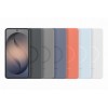 Samsung Galaxy S26 Plus Silikoninis Dėklas su Magnetais Baltas