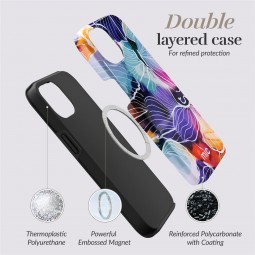 MIO Flowers MagSafe dėklas Samsung S25 Ultra 5G