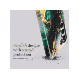 MIO Green Marble MagSafe Dėklas skirtas Samsung S25 Plus 5G