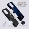 MIO Midnight Sparkle Magsafe dėklas Samsung S25+ 5G (mėlynas)