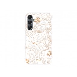 MIO White Roses MagSafe dėklas Samsung S25 5G telefonui