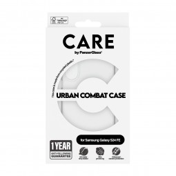 PanzerGlass CARE Urban Combat skaidrus dėklas Samsung Galaxy S24 FE
