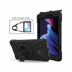 4smarts Tvirtas Dėklas su Rankena Samsung Galaxy Tab Active3 / Active5 (Baltas)