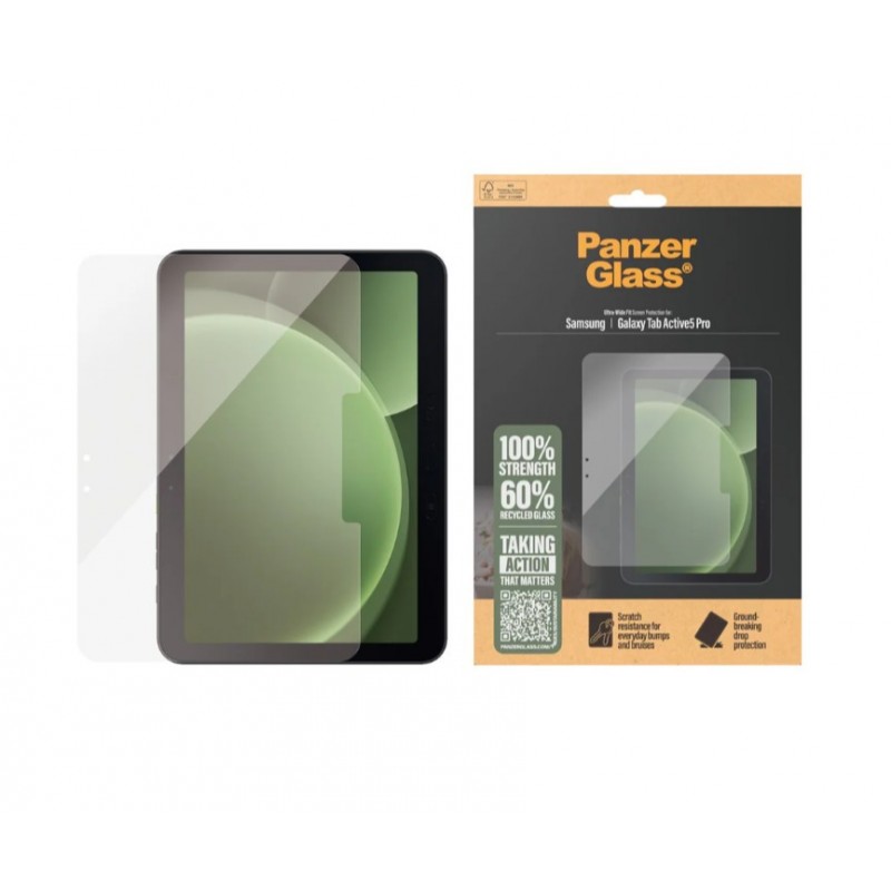 PanzerGlass Ekrano Apsauga Samsung Galaxy Tab Active5 Pro | Ultra-Wide Fit