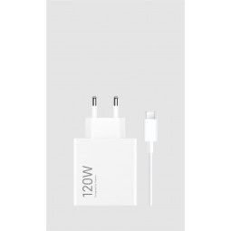 Xiaomi 120W HyperCharge greitojo įkrovimo komplektas (Type-A) baltas