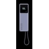 Xiaomi 165W Power Bank 10000mAh: Nešiojamas Įkroviklis su Integruotu Laideliu