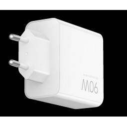 Xiaomi 90W HyperCharge 3 prievadų įkroviklis baltas