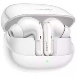 Xiaomi Buds 5 Pro belaidės ausinės su triukšmo slopinimu baltos