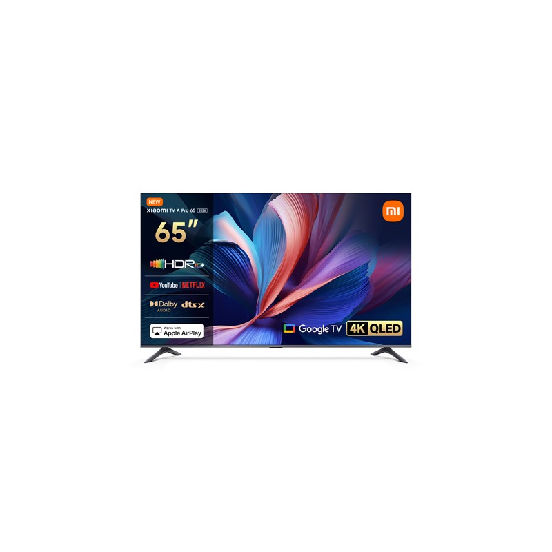 Xiaomi QLED TV A Pro 2026 65 colių 4K UHD Smart Google TV