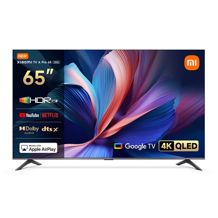 Xiaomi QLED TV A Pro 2026 65 colių 4K UHD Smart Google TV
