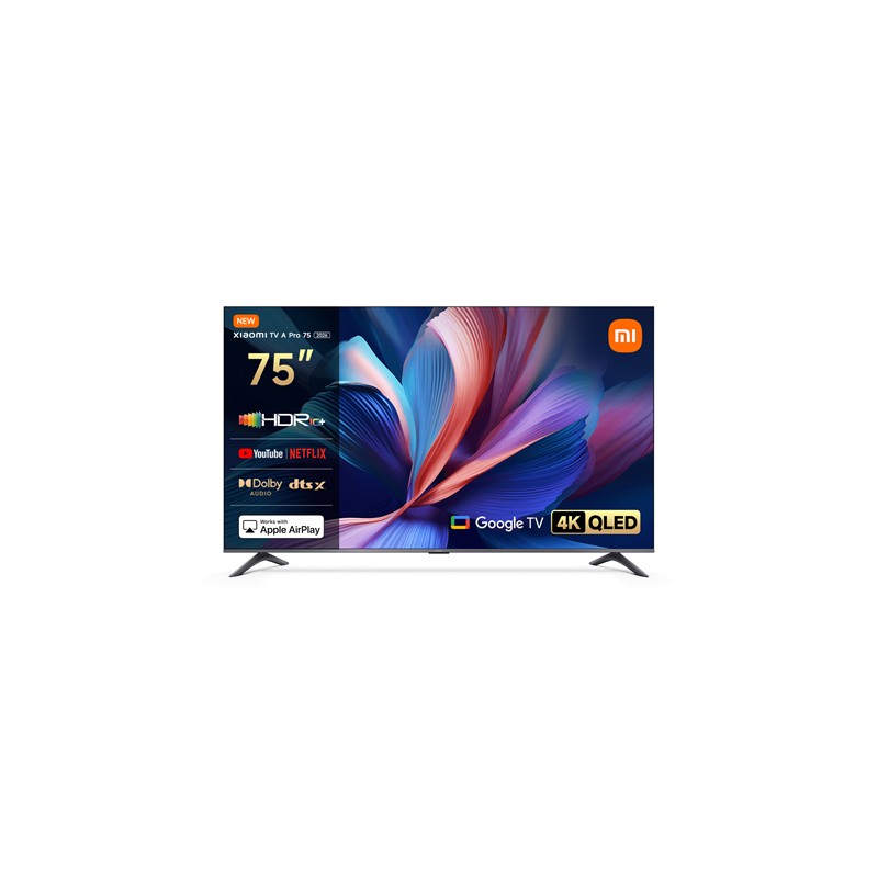 Xiaomi QLED TV A Pro 2026 75 colių 4K UHD Smart Google TV