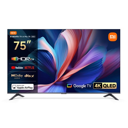 Xiaomi QLED TV A Pro 2026 75 colių 4K UHD Smart Google TV