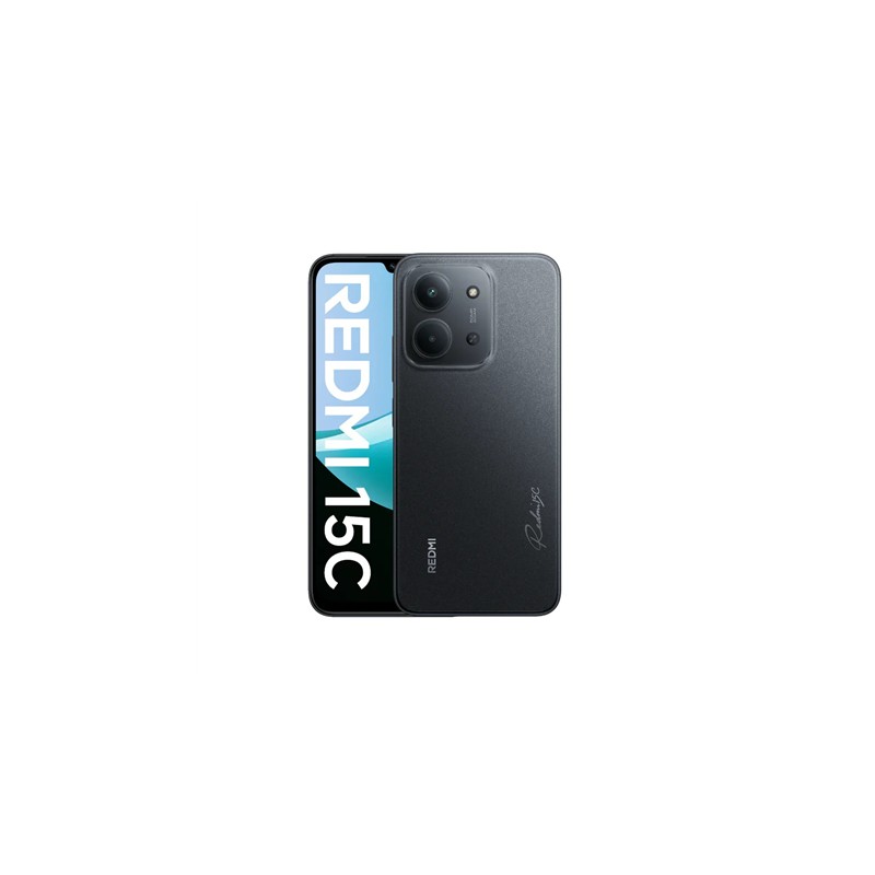 Xiaomi Redmi 15C 4G Midnight Black – Išmanusis telefonas su galinga baterija